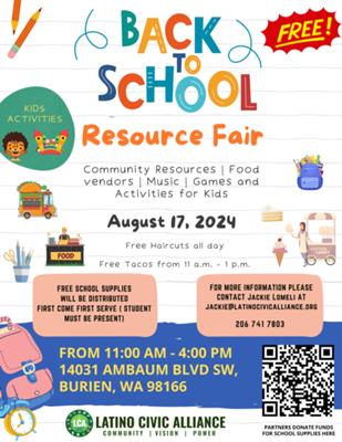 Back to School Resource Fair