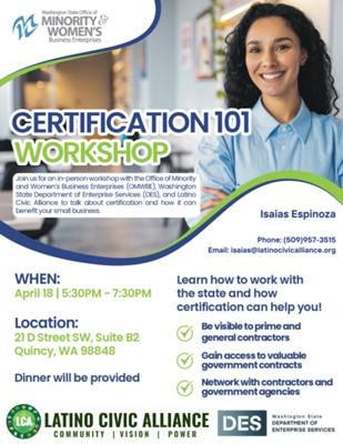 Certification 101 Workshop
