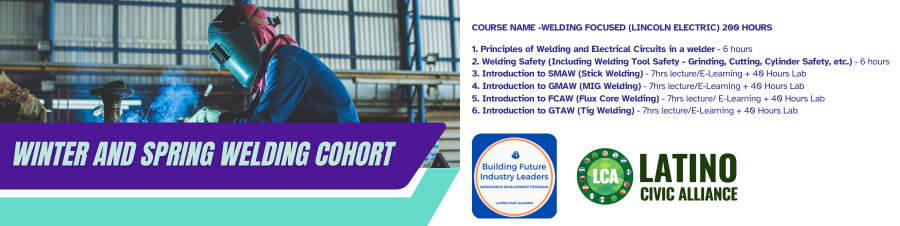 Winter and Spring Welding Cohort