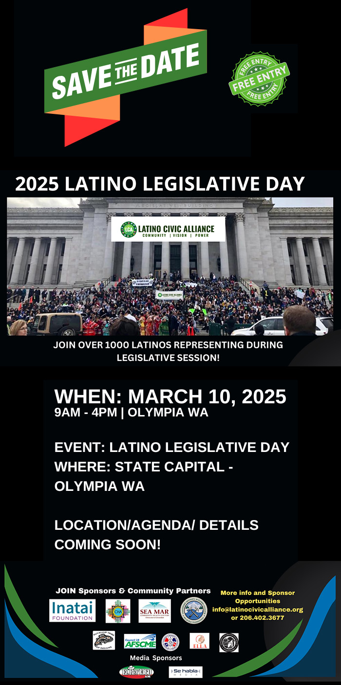 2024 Latino Legislative Day, Save the Date flyer