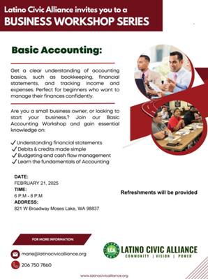 Basic Accounting Business Workshop