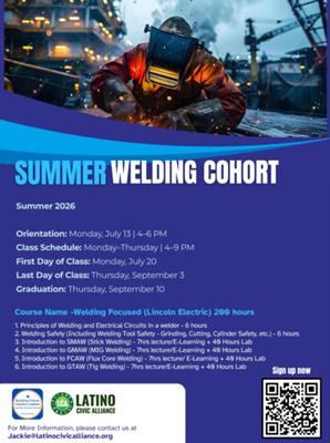 Summer Welding Cohort 2026